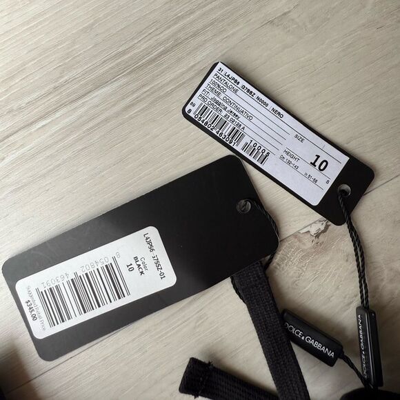 Dolce & Gabbana Pantalone Jersey Joggers Black size 10 NWT - Picture 5 of 9